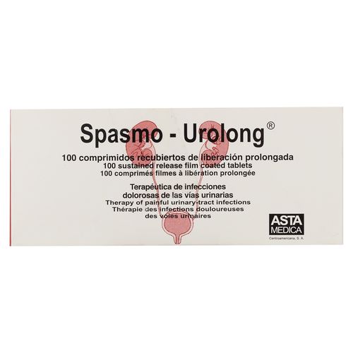 Spasmo Urolong X 100 Grageas