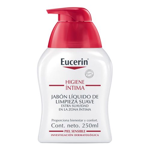 Jabón Líquido Eucerin De Limpieza Suave Zona Íntima - 250ml