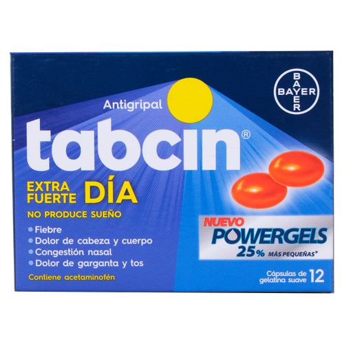 Tabcin Extrafuerte Dia 12 Liquid Gel