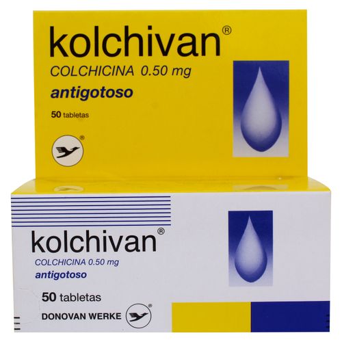 Kolchivan Tabletas 0,50 Mg Por Unidad - Precio Indicado por Unidad -