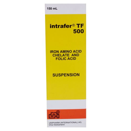Intrafer Tf 500 Mg Suspension 150 ml
