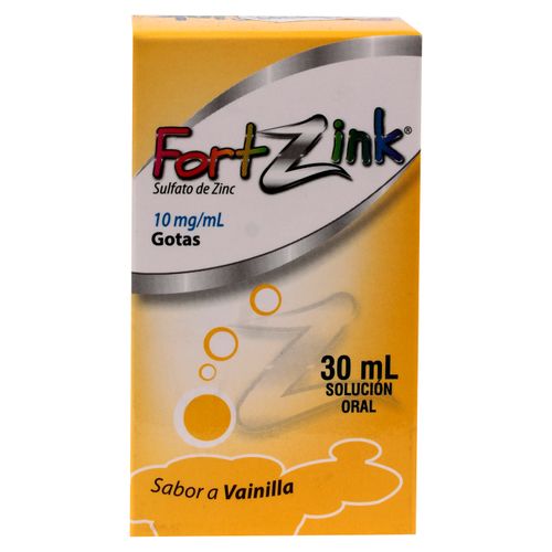 Fortzink Gotas 10 Mg 30 ml