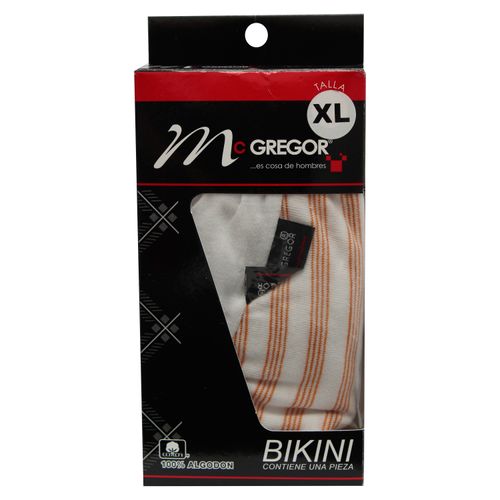 Bikiny Mc Gregor Diseno Talla Xl