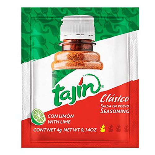 Sazonador Tajin Con Limon Sachet - 4gr