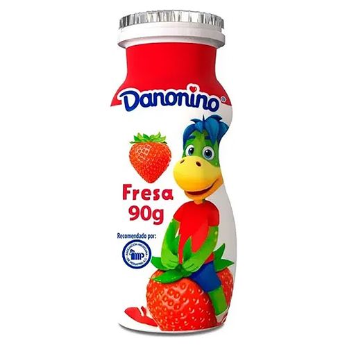 Yogurt Danone Fresa Bebible - 90 g