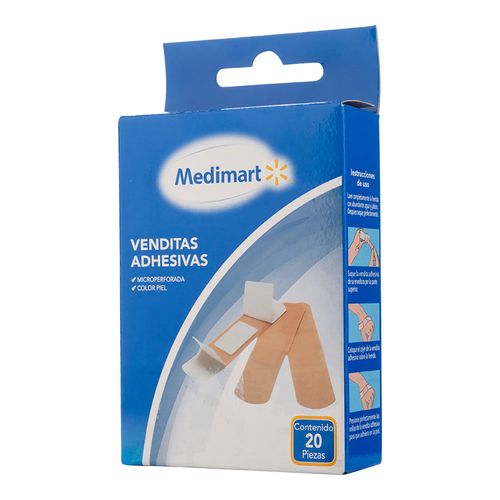 Venditas Medimart Adhesivas Caja - 20 Unidades