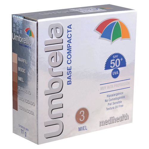 Umbrella Base 50+Miel Una Caja