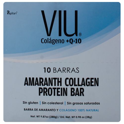 Colágeno Viu Q10 10 Barras 280Gr