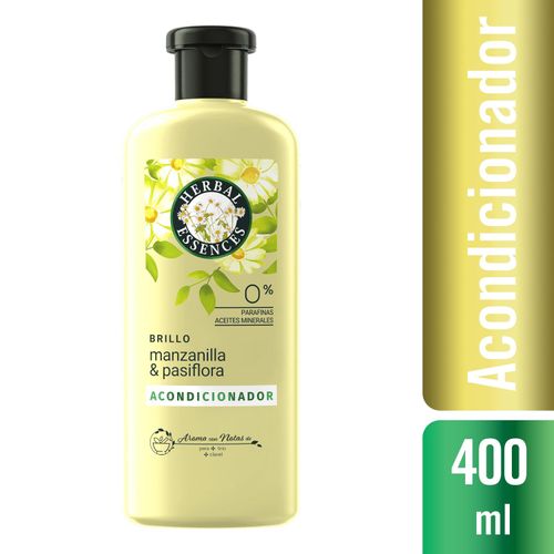 Acondicionador Herbal Essences Brillo Manzanilla & Pasiflora 400 ml