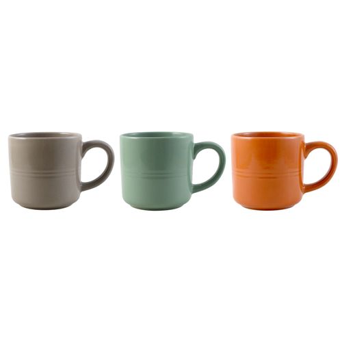 Taza Marca Mainstays De Cerámica Con Colores Sólidos 13Oz