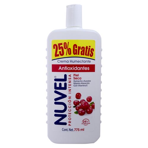 Crema Nuvel Corporal Antioxidantes 620Ml