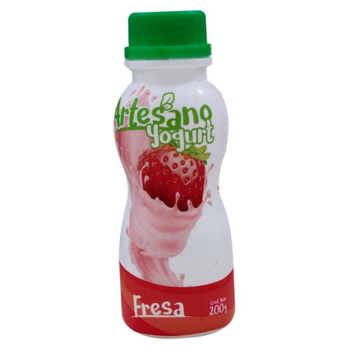 Yogurt Artesano Bebible Fresa 200gr