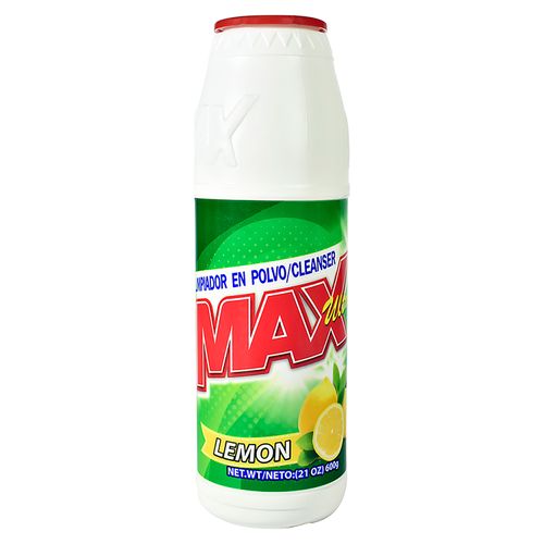 Limpiador Max En Polvo Con Aroma Limón - 600gr