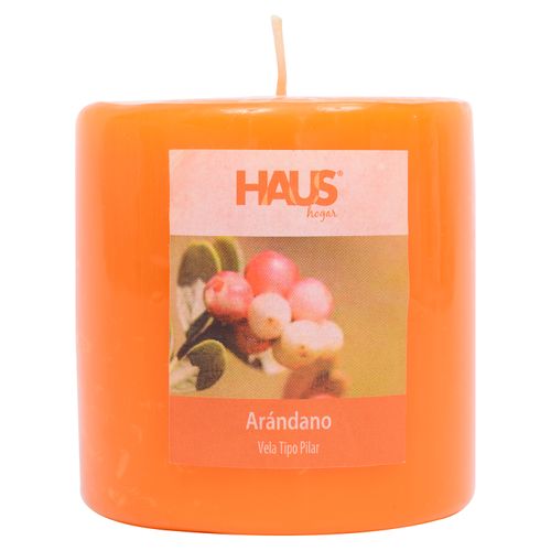 Vela Haus Tipo Pilar Aroma Cranberry