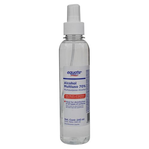 Alcohol Equate Multiusos 240 Ml