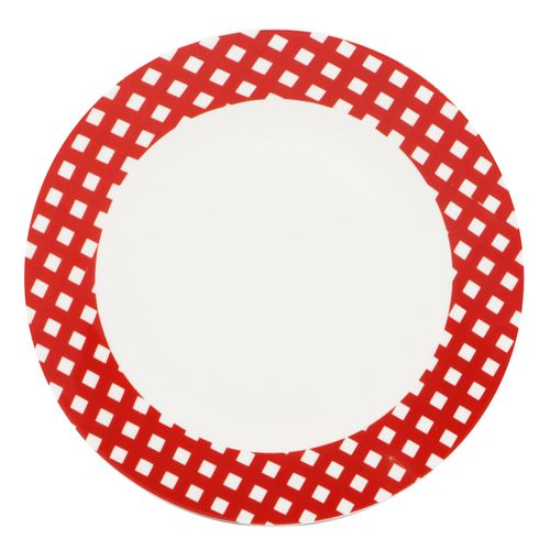 Plato Pastelero De Porcelana Marca Mainstays 10.5 Pulgadas