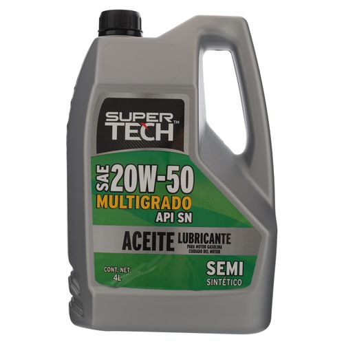 Aceite Supertech 20W50 Semi Sintetico Gl