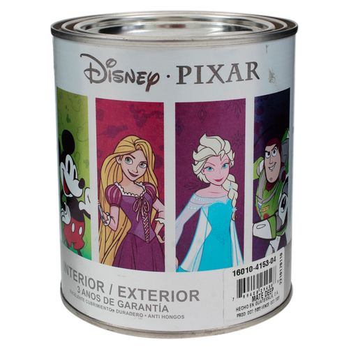 Pintura Látex Colorplace Disney Mate Deep. 3 Años De Garantía - 945ml