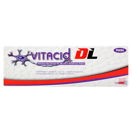 Vitacid Dl Ampollas X 2