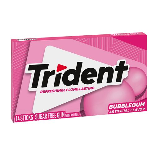 Chicle Trident Sin Azúcar Sabor Tutti Frutti 14 Uds - 27g