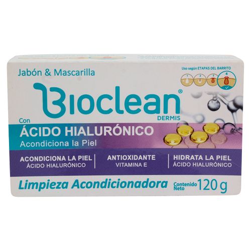 Bioclean Jabon Acido Hialuronico 120 Gr