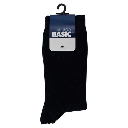 Calcetin Simply Basic Liso Azul T 9 11