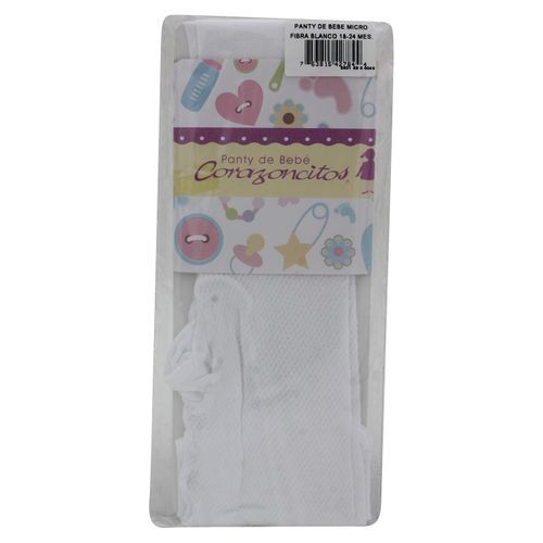 Panty Corazoncitos Blanc P Bebe T 18 24M