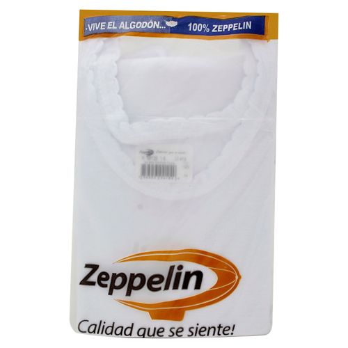 Camiseta Zeppelin Rayada Blanca Nina T6