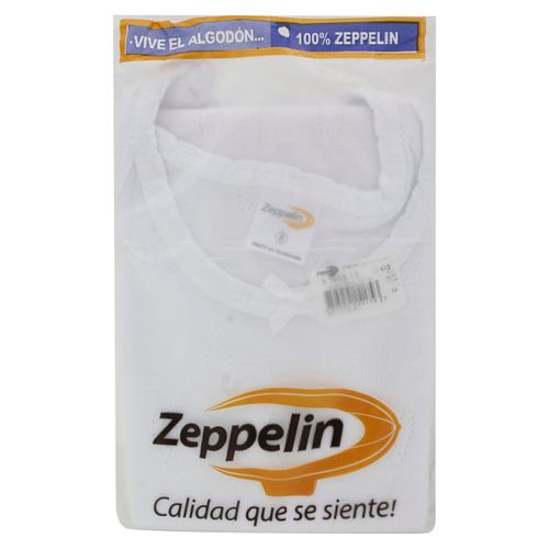 Camiseta Zeppelin Petinet Blanca Talla 8