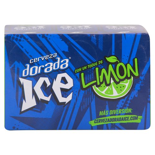 Cerveza Dorada Ice, Limón - 355ml