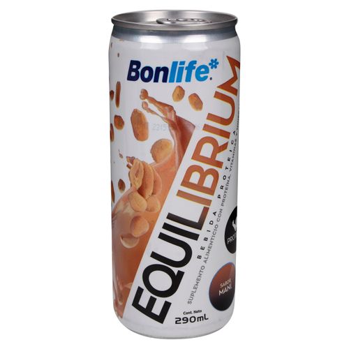 Suplemento Nutricional Bonlife Equilibrium Proteica Maní - 290ml