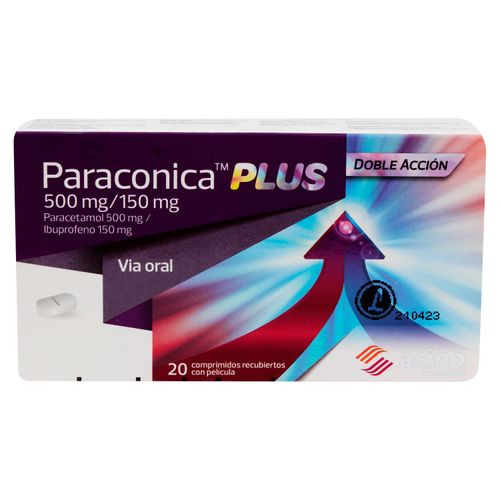 Paraconica Plus 500 150Mg