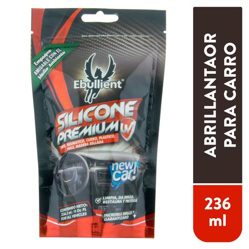 Abrillantador Ebullient Premium Para Carro New Car, Limpia, Da Brillo, Restaura Y Protege, Doypack 236ml