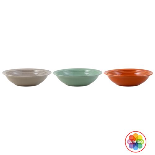 Plato sopero marca Mainstays de ceramica  -8,25 pulgadas