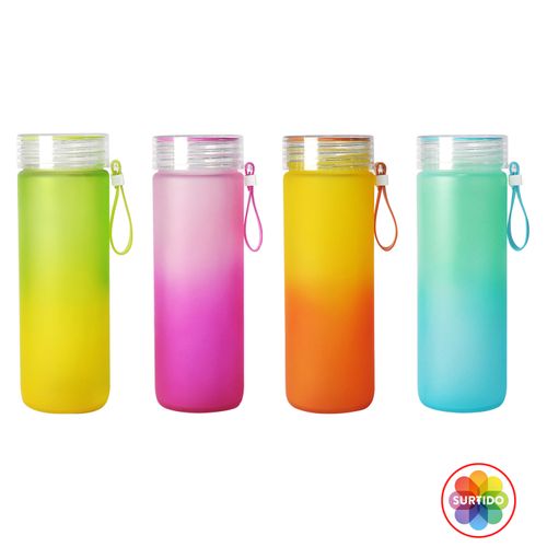 Botella de Vidrio Haus con tapa de plástico -800ml