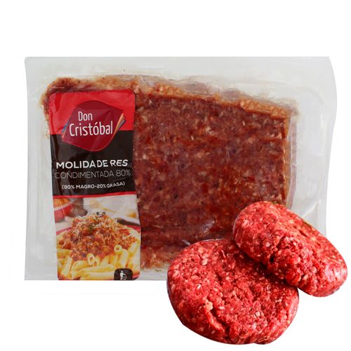 Molida Condime Emp 80Carne 20Grasa Lb