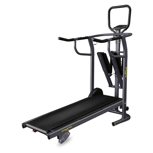 Caminadora manual Athletic Works 2 en 1 con stepper