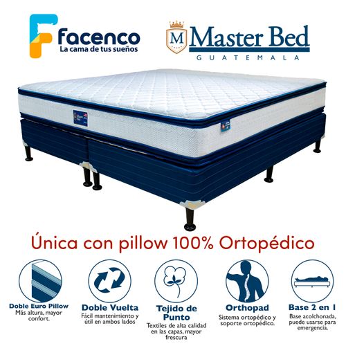 Cama Masterbed King, Orthopremier confort ortopédico