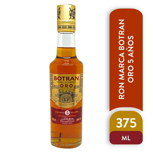 Ron Botran Oro 5 Años - 375ml