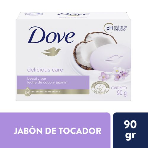 Jabon De Tocador Dove Aroma Coco - 90gr