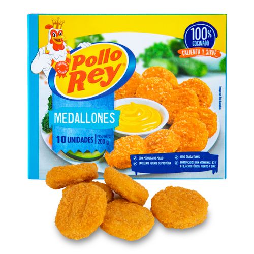 Medallones Pollo Rey  10 uds/200g