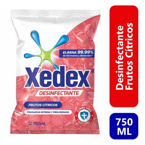Desinfectante Xedex de frutos cítricos 750ml