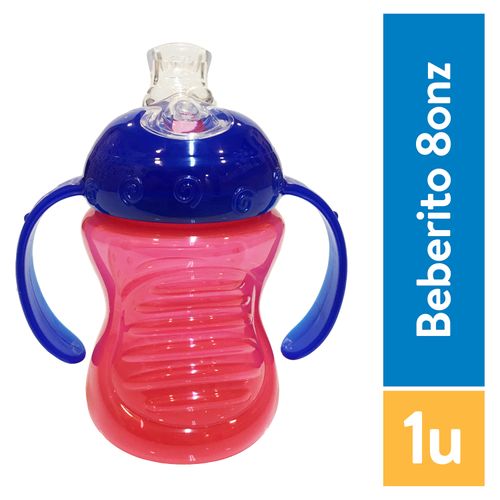 Beberito Nuby Con Agarradera Newsuperspout 8Oz