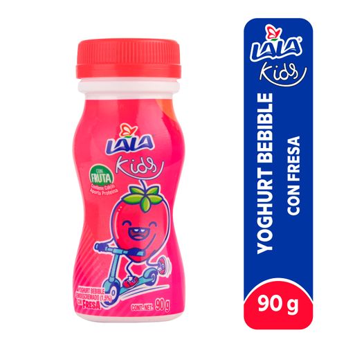 Yogurt bebible Lala para niños sabor fresa - 90 g