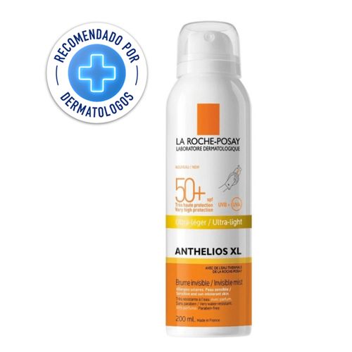 Protector Solar La Roche Posay Corporal Anthelios XL Bruma Invisible SPF50+ - 200ml