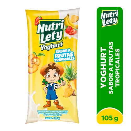 Yogurt Nutrilety Frutas Trop 105gr