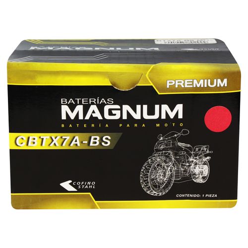 Batería De Moto Btx7A Bs Magnum Agm