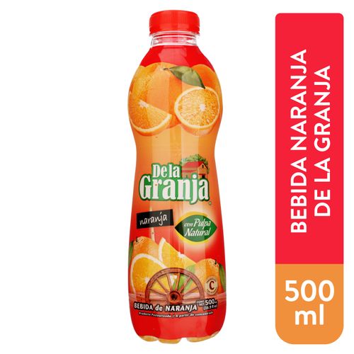 Bebida De La Granja Naranja - 500ml