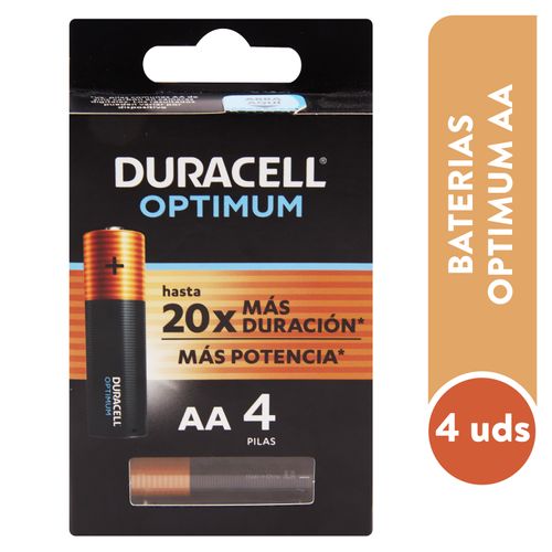 Duracell Optimum Aa 4 Ea Unidades