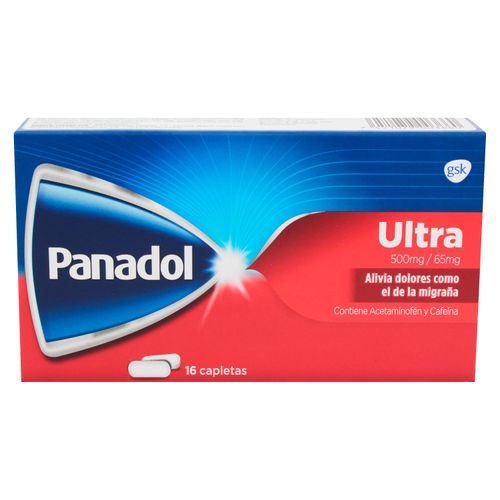 Panadol Ultra Tabletas X 16 Ea